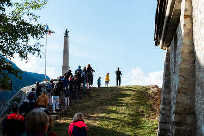 Spaziergang und Besichtigung in Tignes 1800